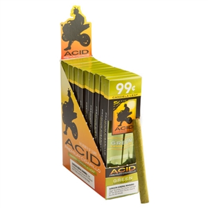 Acid Premium Cigarillo Green (10 Packs of 1)