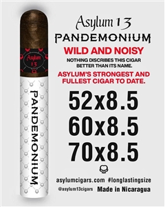Asylum 13 Pandemonium 8 1/2 x 70 (5 Pack)