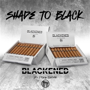 Blackened S84 Shade to Black Corona Doble - 7 x 50 (20/Box)