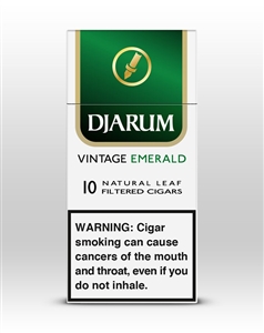 Djarum Vintage Emerald (10 Packs of 10)