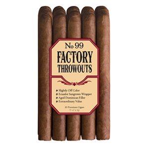 Factory Throwouts No. 99 (5 Pack)