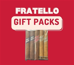 Fratello 5 Plus 1 Free Cigar Sampler - Includes an Oro Gordo, an Oro Boxer, an Arlequin Toro Prensado, an Arlequin Robusto Prensado, and a Clasico Timacle Gordo