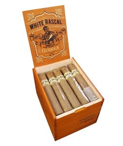 Gurkha Cafe Tabac White Rascal Vanilla Robusto - 5 x 52 (5 Pack)