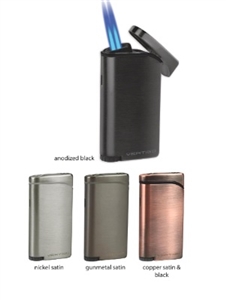 Vertigo by Lotus Concorde Double Flame Lighter with Punch Cutter
