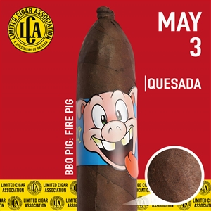LCA - Quesada BBQ Fire Pig Mexican San Andres - 4 1/2 x 60 (25/Bundle)