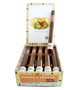 Romeo y Julieta 1875 Deluxe  No. 1 (5 Pack Glass Tubes)